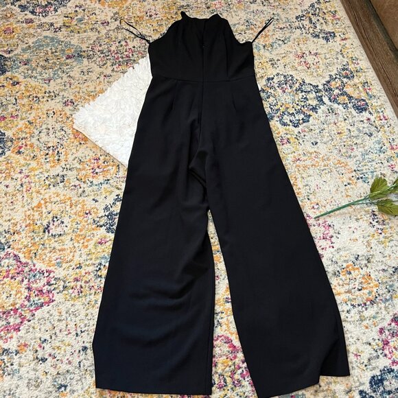 Julia Jordan Halter Neck Wide Leg Jumpsuit - Picture 4 of 10